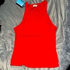 red tank top never worn